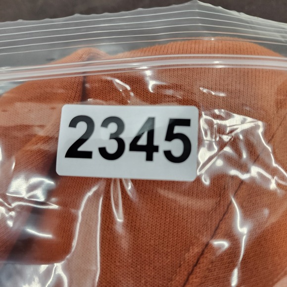 Starbucks Embossed Logo Sweatshirt Mens XL Burnt Orange Fleece Raglan - Picture 8 of 8